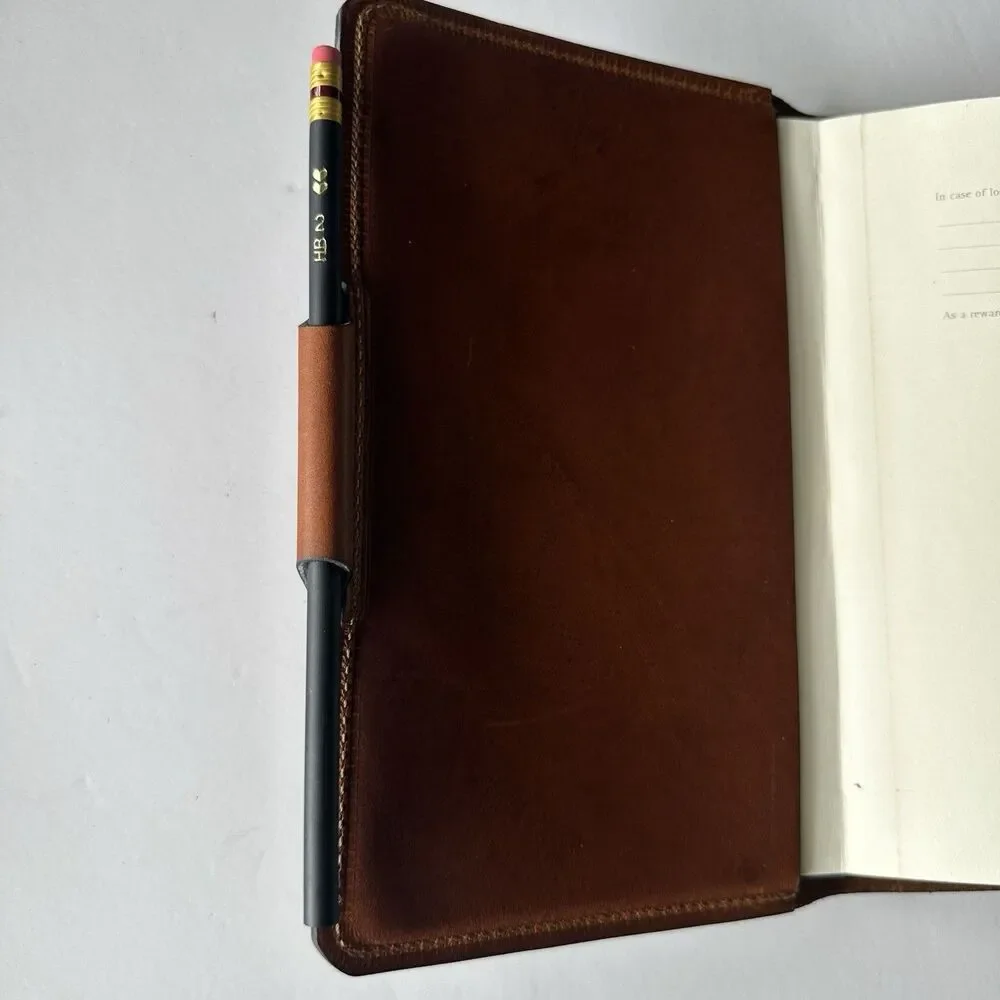 Tactile Craftworks Leather Milwaukee Map Journal Lined Moleskin Notebook Unused